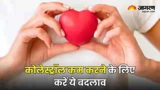 संतुलित आहार, व्यायाम और धूम्रपान से दूरी से कोलेस्ट्रॉल को नियंत्रित करें।