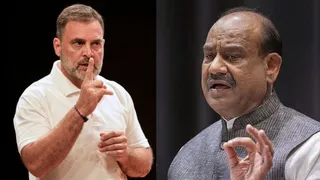 लोकसभा में ओम बिरला के खिलाफ अविश्वास प्रस्ताव (फोटो-पीटीआई)