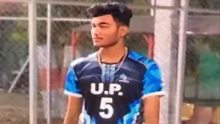 वालीबाल के राष्ट्रीय खिलाड़ी प्रत्यूष राय की फाइल फोटो।