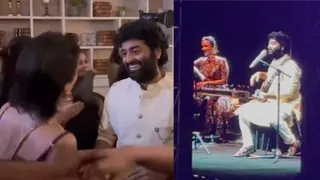 संन्यास के बाद पार्टी करते दिखे अरिजीत सिंह, अनुष्का शंकर के कॉन्सर्ट में किया परफॉर्म