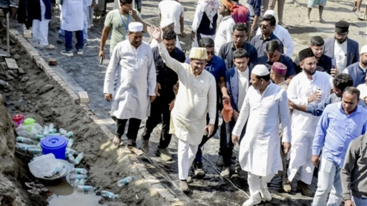 7 बीघा जमीन और 55 करोड़ की लागत... मुर्शिदाबाद में शुरू हुआ बाबरी मस्जिद का निर्माण  कार्य - murshidabad babri masjid construction starts 55 cr project