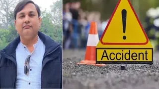 दरभंगा–कमतौल एसएच-75 पर हादसे में पूर्व मुखिया की मौत।