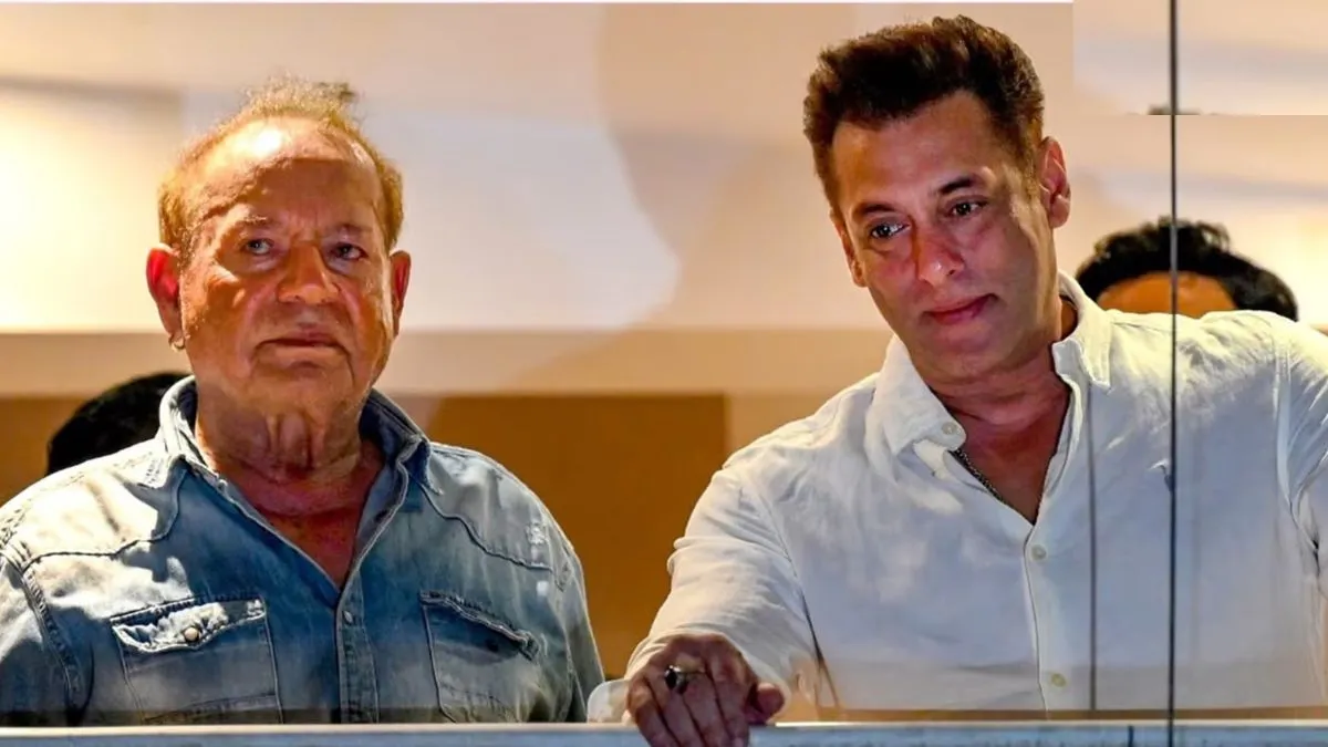 Salim Khan Hospitalized: 90 साल के सलीम खान की बिगड़ी तबीयत, पिता को  अस्पताल देखने पहुंचे सलमान खान - salim khan hospitalized sholay film writer  and salman khan father admit in icu