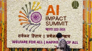 इंडिया एआई इंपैक्ट समिट-2026। (पीटीआई)