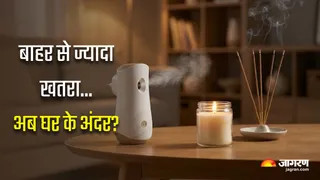 घर की प्रदूषित हवा को लेकर डॉक्टर ने दी चेतावनी (Image Source: AI-Generated)