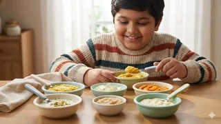 बच्चे की डाइट में शामिल करें ये 6 चीजें, डॉक्टर बोले- तेजी से बढ़ेगा वजन (Image Source: AI-Generated)