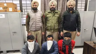 कैप्शन: पंजाब पुलिस ने नौ लोगों को किया अरेस्ट (जागरण)