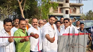 औरंगाबाद में सम्राट अशोक भवन का शिलान्यास। फोटो जागरण