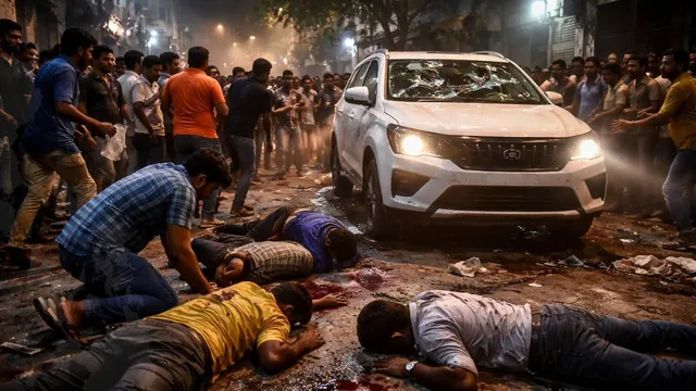 मामूली बहस के बाद कई लोगों को कार से कुचला, एक की मौत DMK नेता का बेटा गिरफ्तार 2 News Article Hero Image