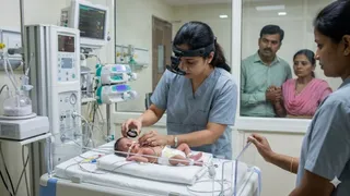 समय से पहले जन्मे बच्चों की आंखों में हो सकती है ये गंभीर बीमारी (Image Source: AI-Generated)