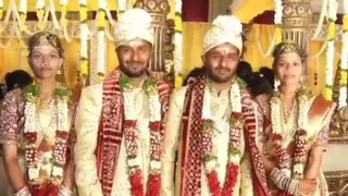 तेलंगाना में अनोखी शादी: जुड़वा बहनों ने किया जुड़वा भाइयों से विवाह, लोग बोले- 'ये तो मिरर इमेज वेडिंग है'