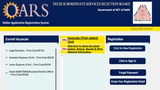 DSSSB Vacancy 2026