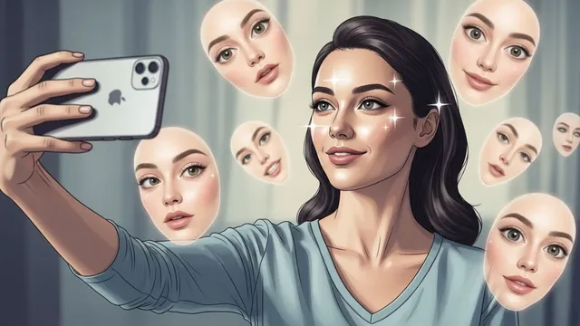  सोशल मीडिया का नया ट्रेंड: ‘यूनिक चेहरा’ हो रहा गायब? डिजिटल दौर में सुंदरता बदली