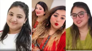 आरोपित आफरीन व अमरीन।