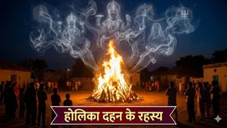 Holika Dahan 2026: होलिका दहन के नियम। (Ai Generated Image)
