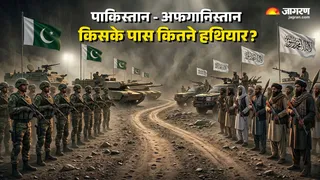 पाकिस्तान-अफगानिस्तान के बीच जंग जैसे हालात (फोटो-AI जनरेटेड)