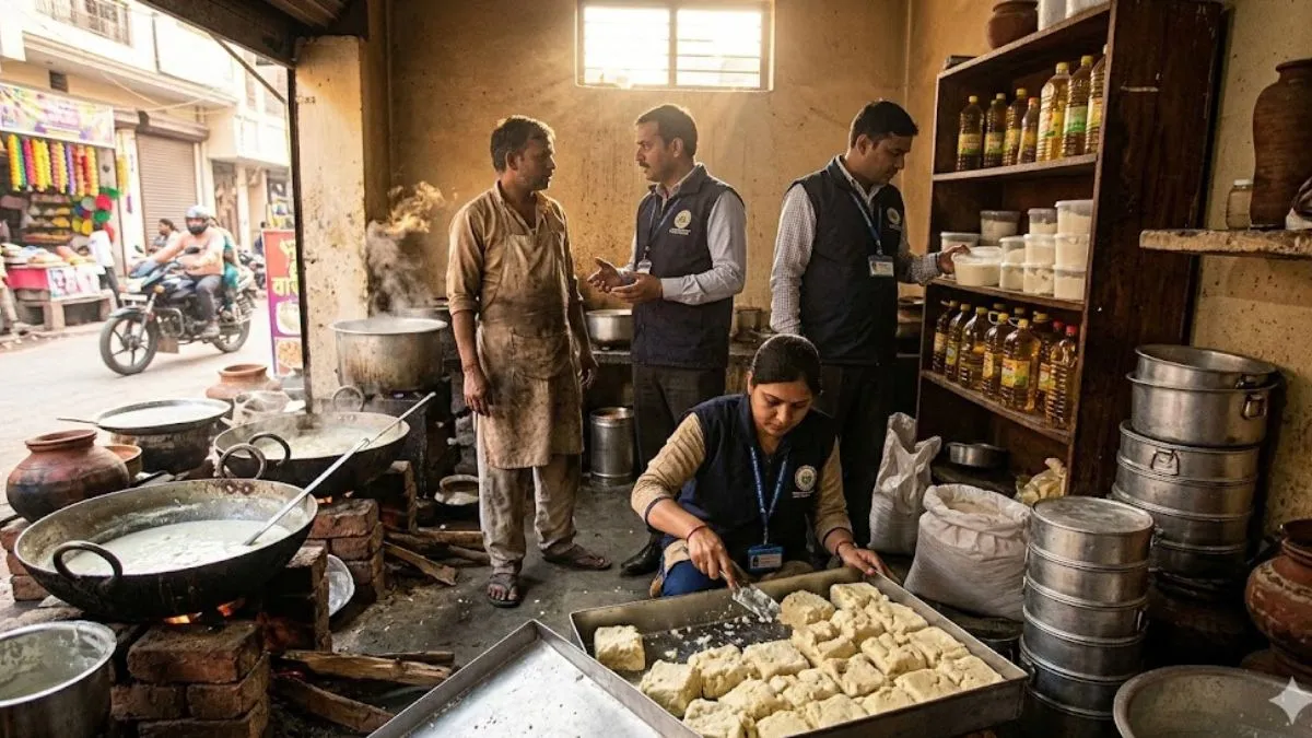 Holi ग्रेटर नोएडा में होली से पहले खोया की बढ़ी मांग, खाद्य विभाग की सख्त जांच 6 ग्रेटर नोएडा में होली पर बढ़ी खोया की मांग, जांच में पनीर-दूध-तेल के नमूनों में उलझा विभाग - Holi Food Safety Greater Noida Cracks Down On Adulteration