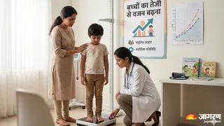 बच्चे का बढ़ता वजन कैसे तय करती है भविष्य में डायबिटीज और हार्ट डिजीज का रिस्क? (Picture Credit- AI Generated)