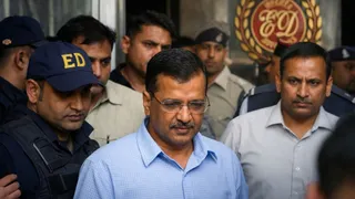 CBI चार्जशीट खारिज, अब केजरीवाल पर ED केस का भविष्य सुप्रीम कोर्ट के फैसले पर (AI द्वारा जनरेटेड फोटो)