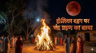 चंद्र ग्रहण के उपाय (Image Source: AI-Generated)