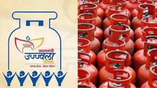 प्रयागराज होली पर उज्ज्वला योजना के लाभार्थियों को सिलेंडर भरवाने में छूट मिल रही है।