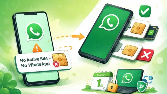  आज से बिना सिम नहीं चलेगा WhatsApp , सरकार ने लागू किया नया नियम