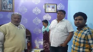 लूट के बाद से दहशत में है परिवार। फोटो: जागरण