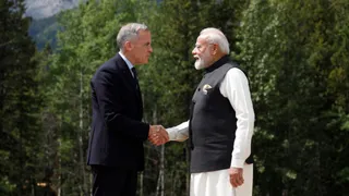 पीएम मोदी और मार्क कार्नी की शिखर वार्ता। (रॉयटर्स)