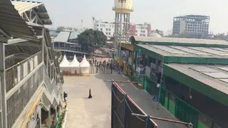 प्रयागराज जंक्शन पर बना यात्री आश्रय स्थल। जागरण आर्काइव