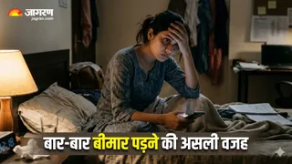 कैसे स्ट्रेस और अधूरी नींद बन रहे हैं सेहत के दुश्मन? (Image Source: AI-Generated)