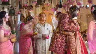 अर्जुन ने लगाया गले।