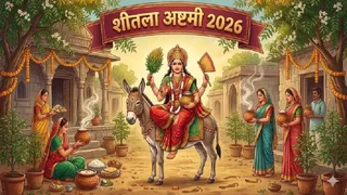 Sheetala Ashtami 2026: शीतला अष्टमी पर करें इस चालीसा का पाठ। (Ai Generated)