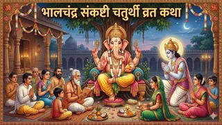 Sankashti Chaturthi 2026: संकष्टी चतुर्थी की कथा। (Ai Generated Image)