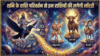 Shani Gochar 2026: शनि गोचर। (Ai Generated)