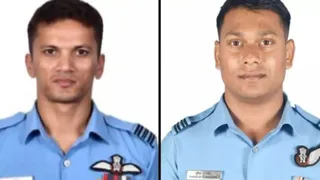 वायुसेना के स्क्वाड्रन लीडर अनुज और फ्लाइट लेफ्टिनेंट पुरवेश शहीद