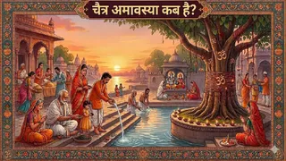 Chaitra Amavasya 2026 Date: चैत्र अमावस्या का महत्व। (Al Generated Image)