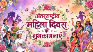 सिर्फ 'Happy Women's Day' क्यों कहना? इस साल शेयर करें 50+ दिल छू लेने वाले संदेश (Image Source: AI-Generated)