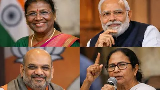 राष्ट्रपति ने ममता सरकार के बर्ताव पर कड़ी नाराजगी जाहिर की। (यह तस्वीर एआई द्वारा जेनरेट की गई है।)
