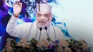 हरिद्वार के बैरागी कैंप में ‘जन जन की सरकार, 4 साल बेमिसाल’ कार्यक्रम में जनसमुदाय को संबोधित करते केंद्रीय गृह एवं सहकारिता मंत्री अमित शाह।