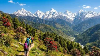 क्या आपने देखा है पंचाचूली का यह मनमोहक नजारा? (Image Source: AI-Generated)
