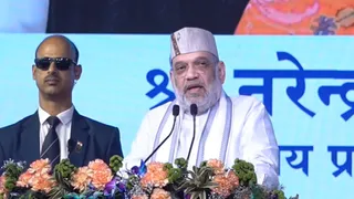 केंद्र के सहयोग से हुए विकास कार्यों को गिना कांग्रेस पर साधा केंद्रीय गृह मंत्री ने निशाना। जागरण
