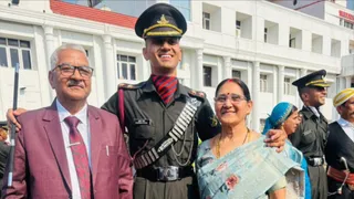 कुशाग्र पाठक बने सेना में लेफ्टिनेंट।
