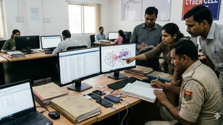 पूर्णिया में 30 म्यूल खातों की हुई पहचान (AI Generated Image)