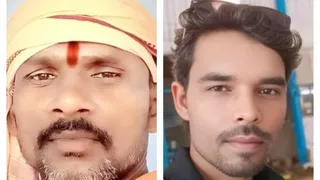 मृतक भगीरथ गोप और मंगल महतो का फाइल फोटो।