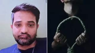 मृतक एकनाथ बाघ का जीवित अवस्था का फोटो, जिसने पत्नी की हत्या के बाद फांसी लगाकर जान दे दी।