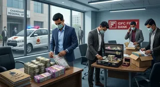 आईडीएफसी फर्स्ट बैंक घोटाले में ईडी की बड़ी कार्रवाई (AI Generated फोटो)