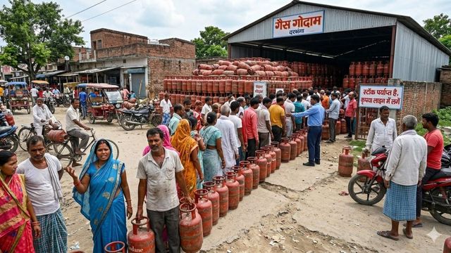दरभंगा में LPG का पर्याप्त स्टॉक, फिर भी ग्राहकों को नहीं मिल रहा सिलेंडर
