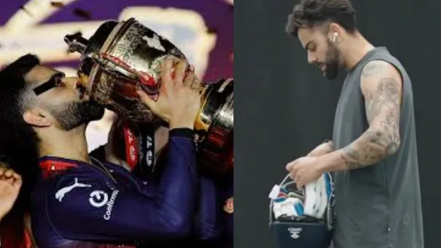 RCB को दोबारा चैंपियन बनाने के लिए Virat Kohli ने थामा बल्ला, नेट्स में बहाया पसीना; लंदन से शेयर किया 