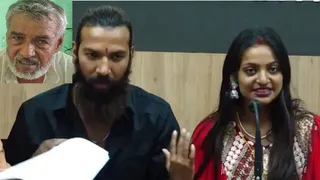 मोनालिसा व फरमान। सौ. इंस्टाग्राम। इंसेट में बागपत के पलड़ी गांव में फरमान के पिता जाफर। जागरण
