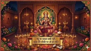 Chaitra Navratri 2026: नवरात्र पूजा के नियम। (Ai Generated Image)